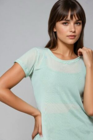 Blusão Tule Mint