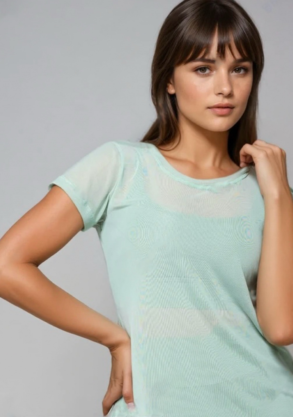 Blusão Tule Mint